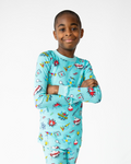 Science | Kid's Pajama Set in Teal