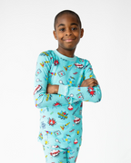 Science | Kid's Pajama Set in Teal