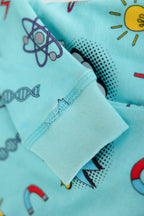 Science | Kid's Pajama Set in Teal